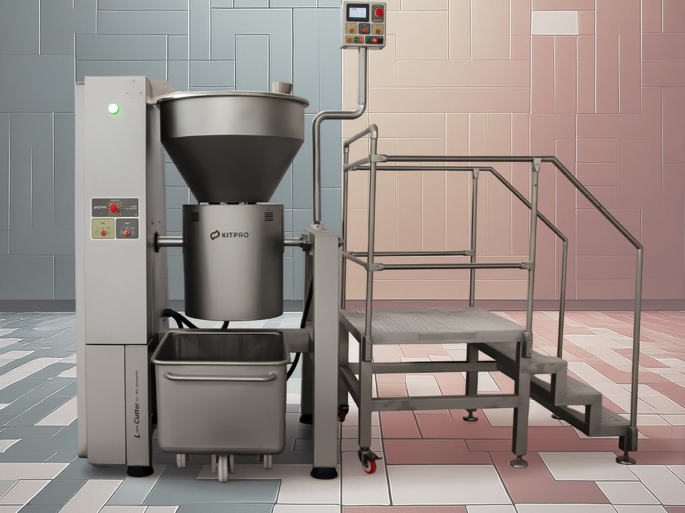 Industrial food processing production line